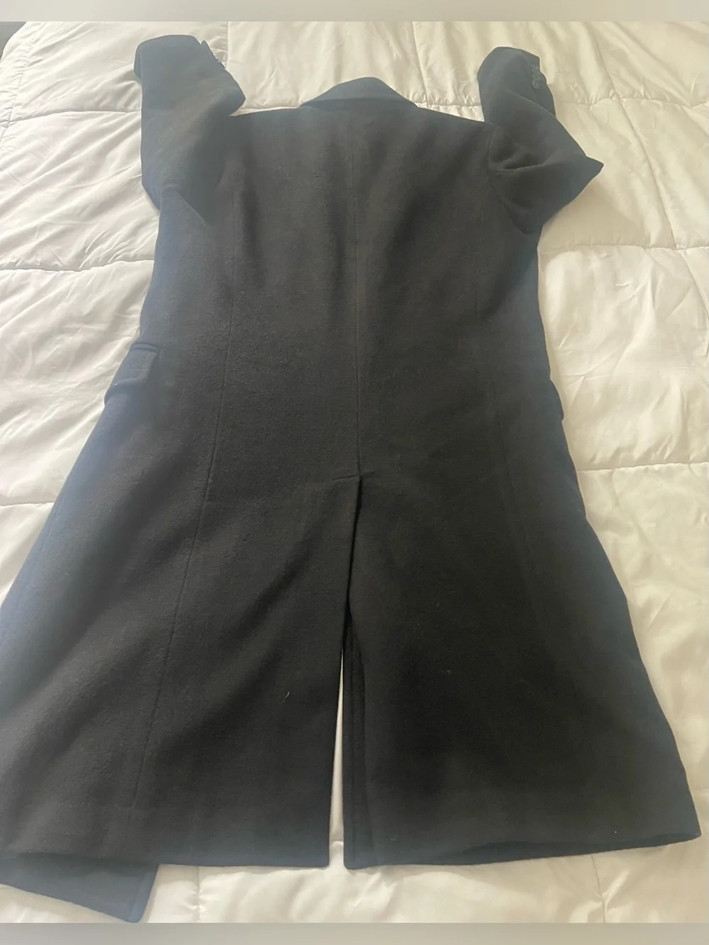 J.Crew Westbourne Topcoat – Size Small – 95% Wool / 5% Cashmere Business Coat